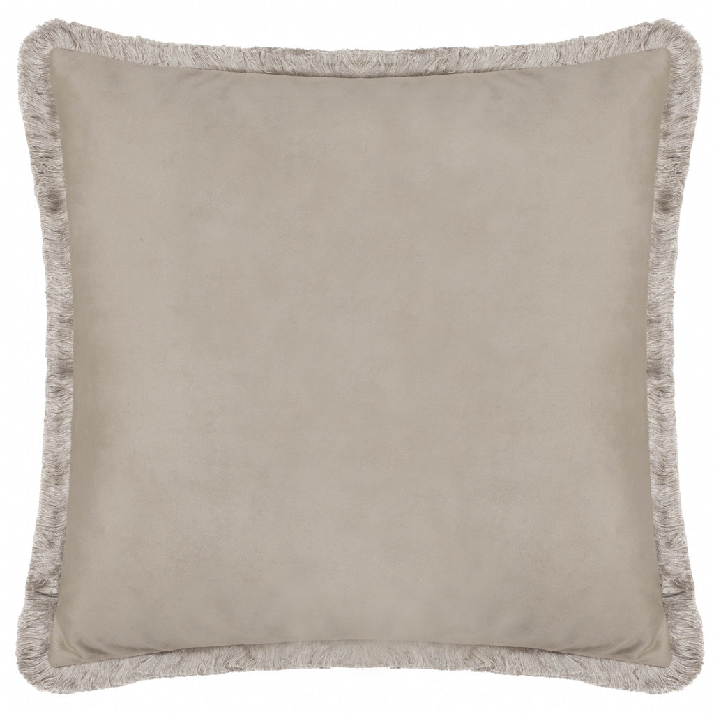 Strawberry Thief Embroidered Velvet Cushion