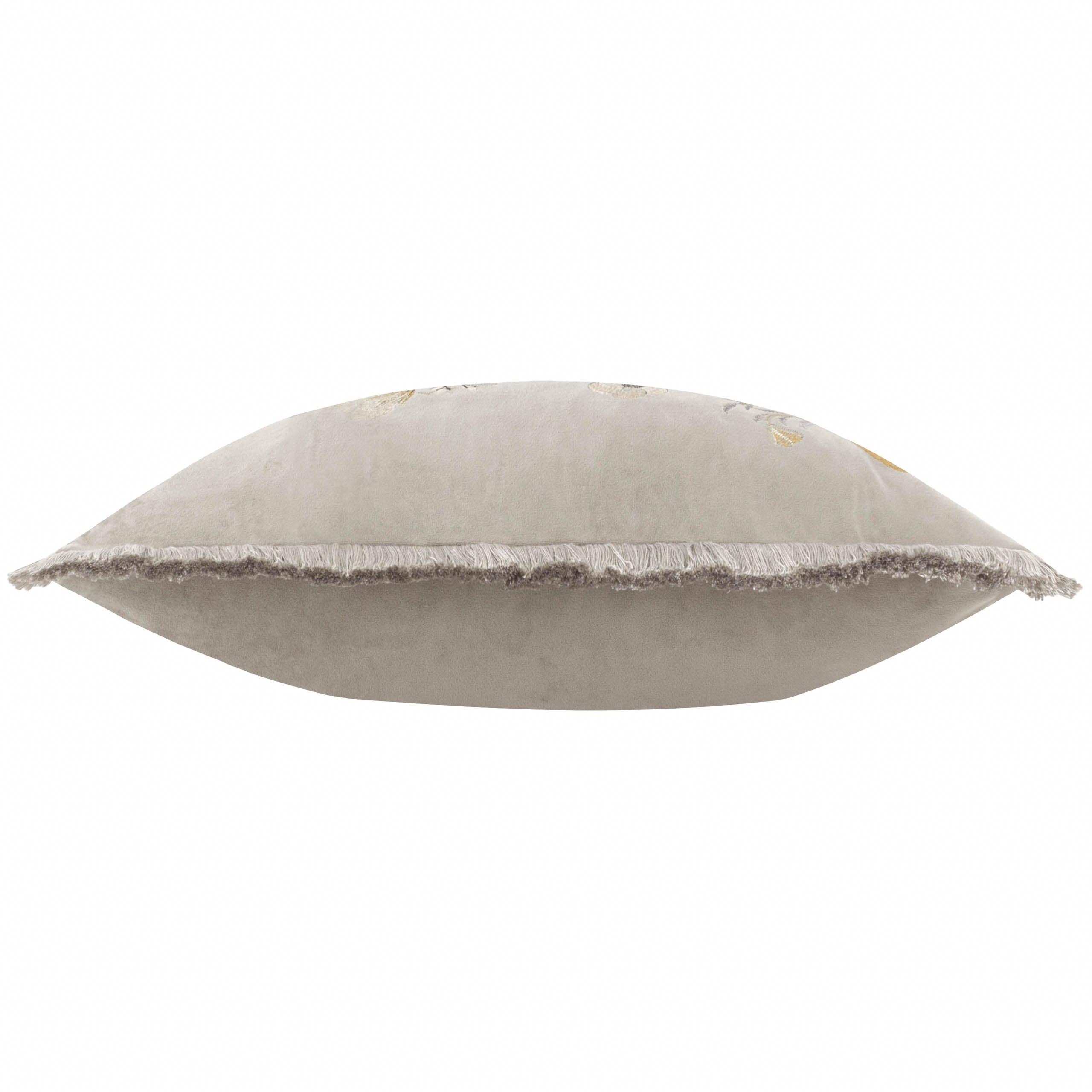 Strawberry Thief Embroidered Velvet Cushion