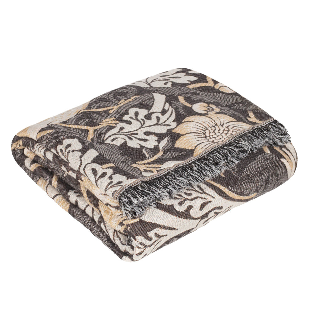 Strawberry Thief Jacquard Throw