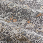 Strawberry Thief Jacquard Floral Pencil Pleat Curtains