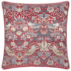 Straw Thief Piped Jacquard Cushion