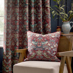 Straw Thief Piped Jacquard Cushion