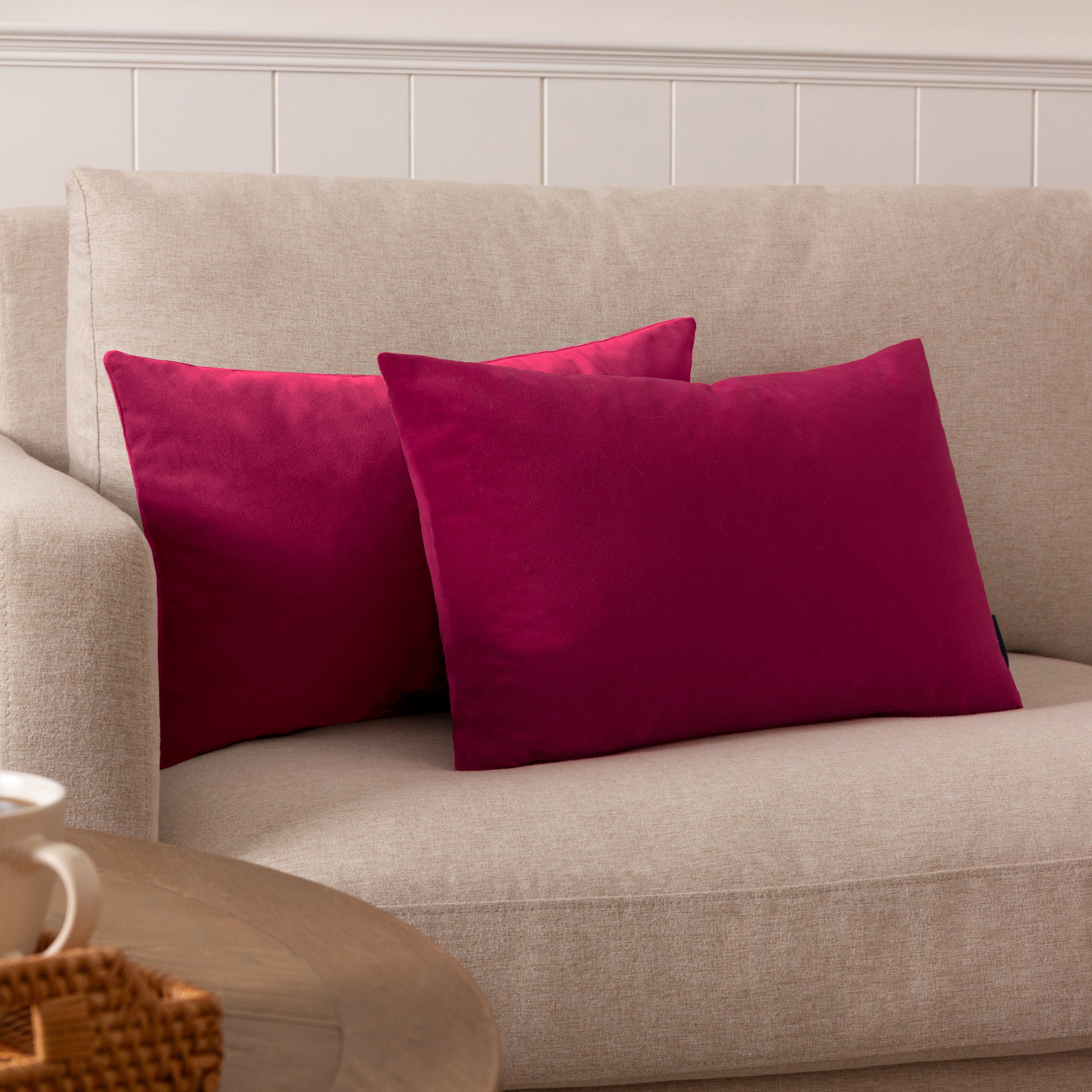 Sunningdale Velvet Rectangular Cushion