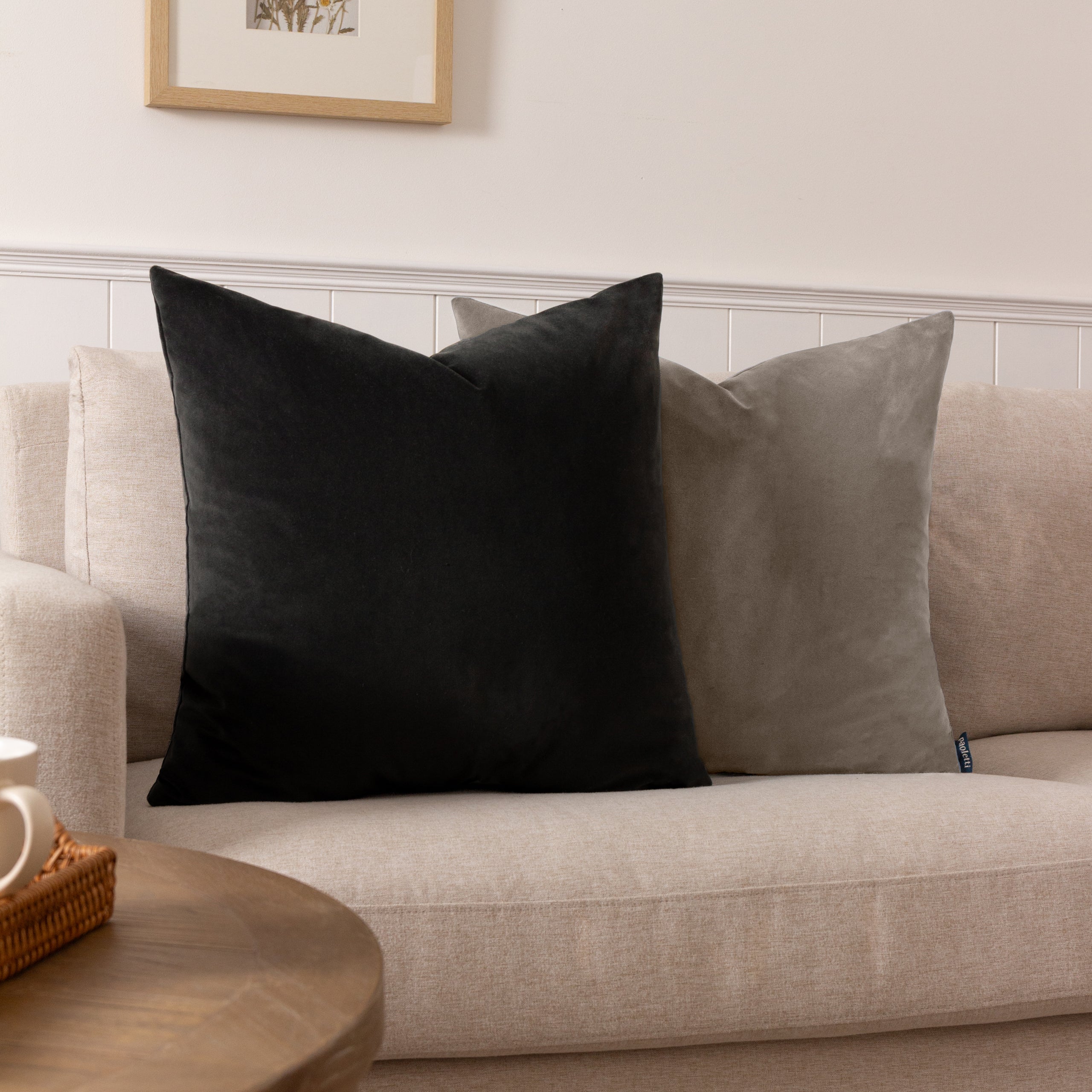 Sunningdale Velvet Square Cushion