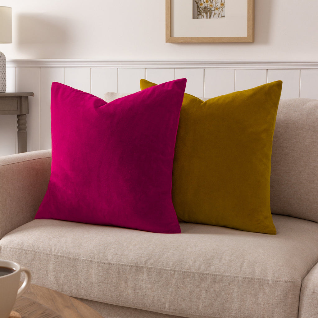 Sunningdale Velvet Square Cushion