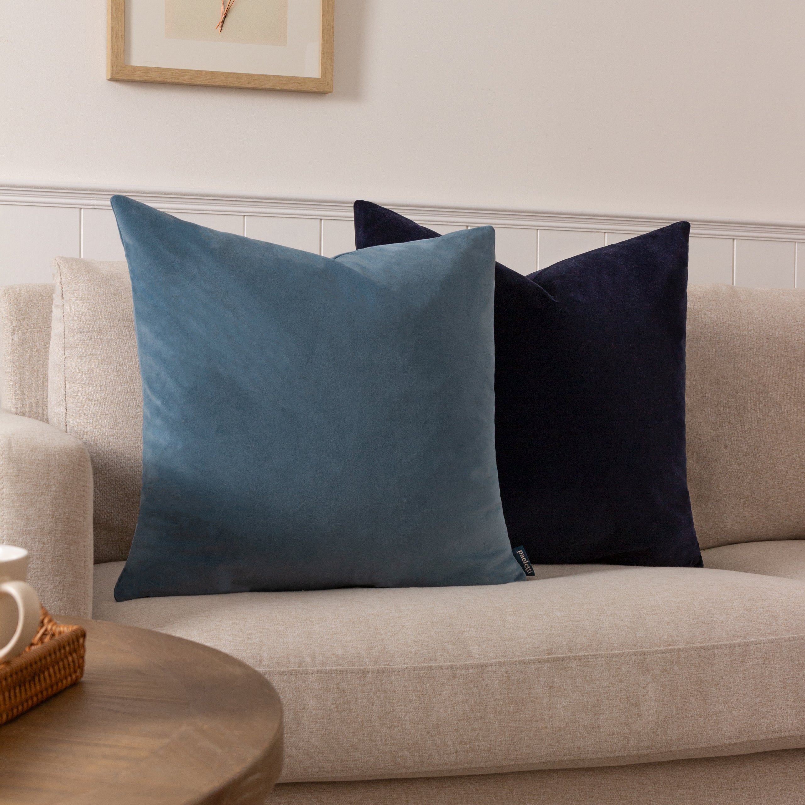 Sunningdale Velvet Square Cushion