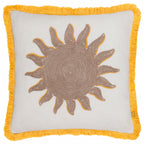 Sun Embroidered Cushion