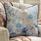 Sybil Printed Piped Cushion