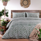 Tanza Global Geometric Duvet Cover Set