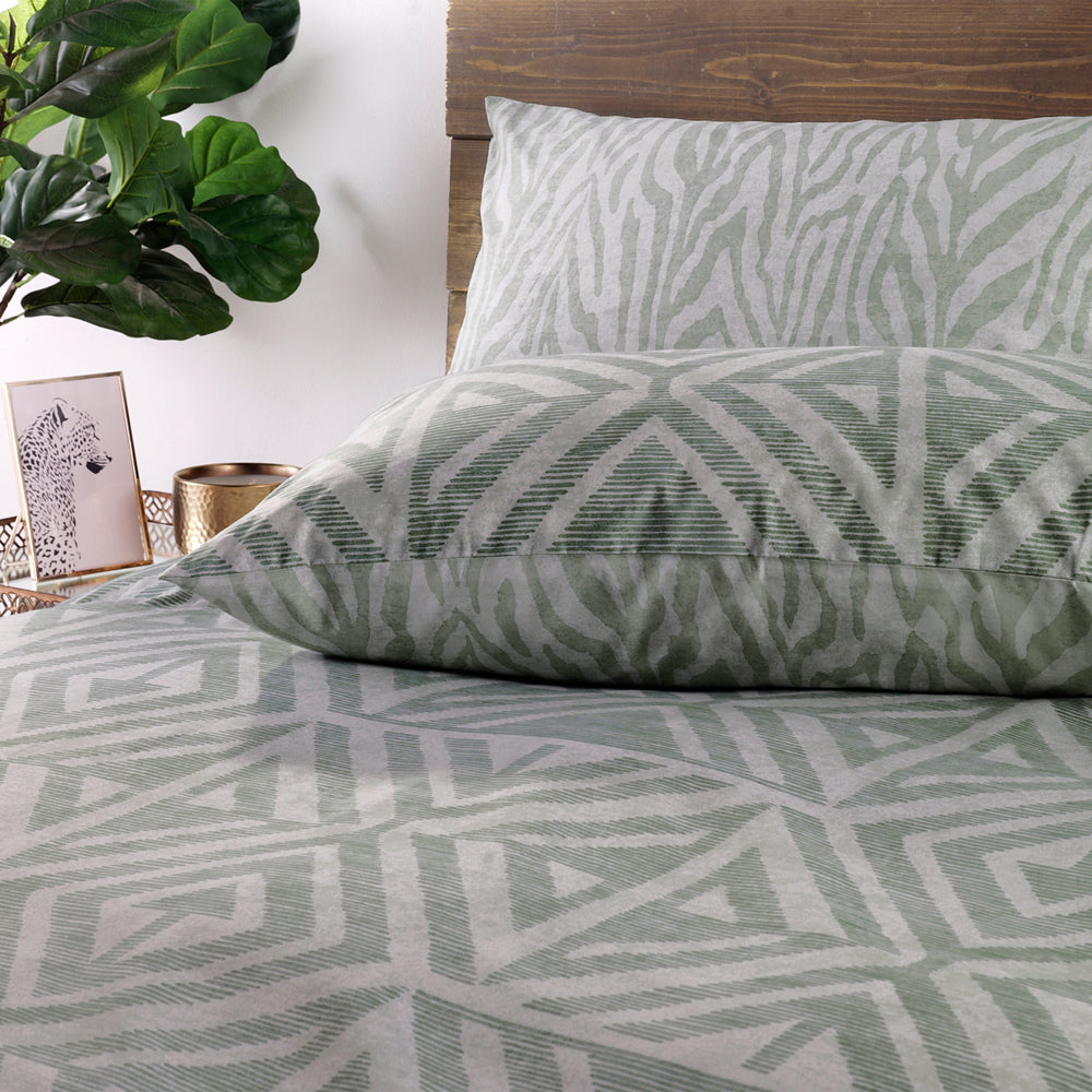 Tanza Global Geometric Duvet Cover Set