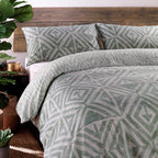 Tanza Global Geometric Duvet Cover Set