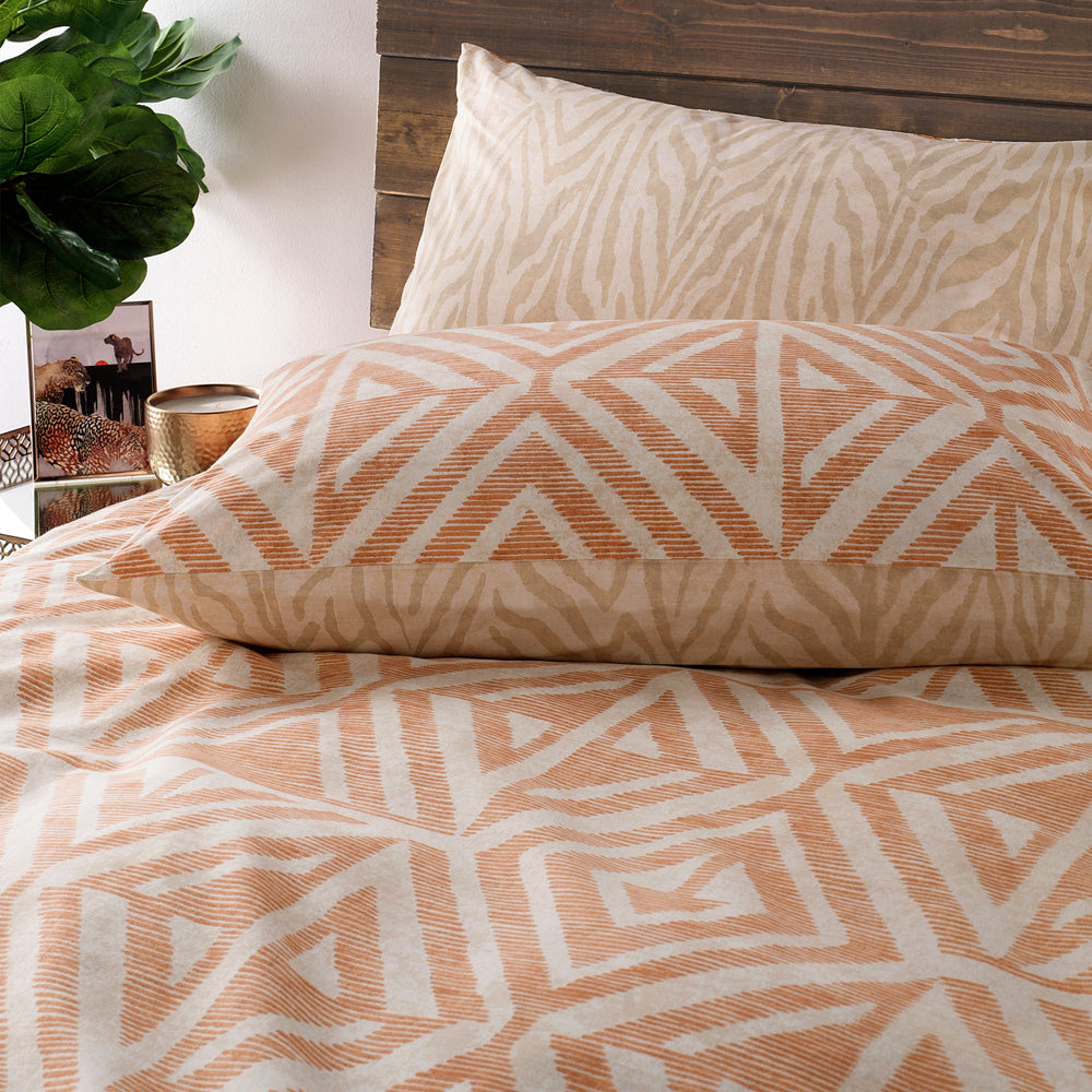 Tanza Global Geometric Duvet Cover Set