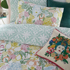 Taormina Floral Piped Cushion