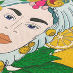 Taormina Floral Piped Cushion