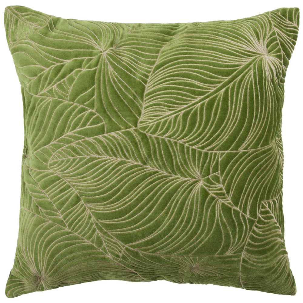 Taro Embroidered Cushion