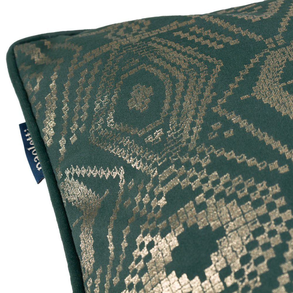 Tayanna Metallic Velvet Cushion