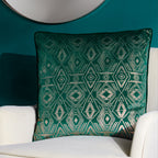 Tayanna Metallic Velvet Cushion
