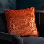 Tayanna Metallic Velvet Cushion