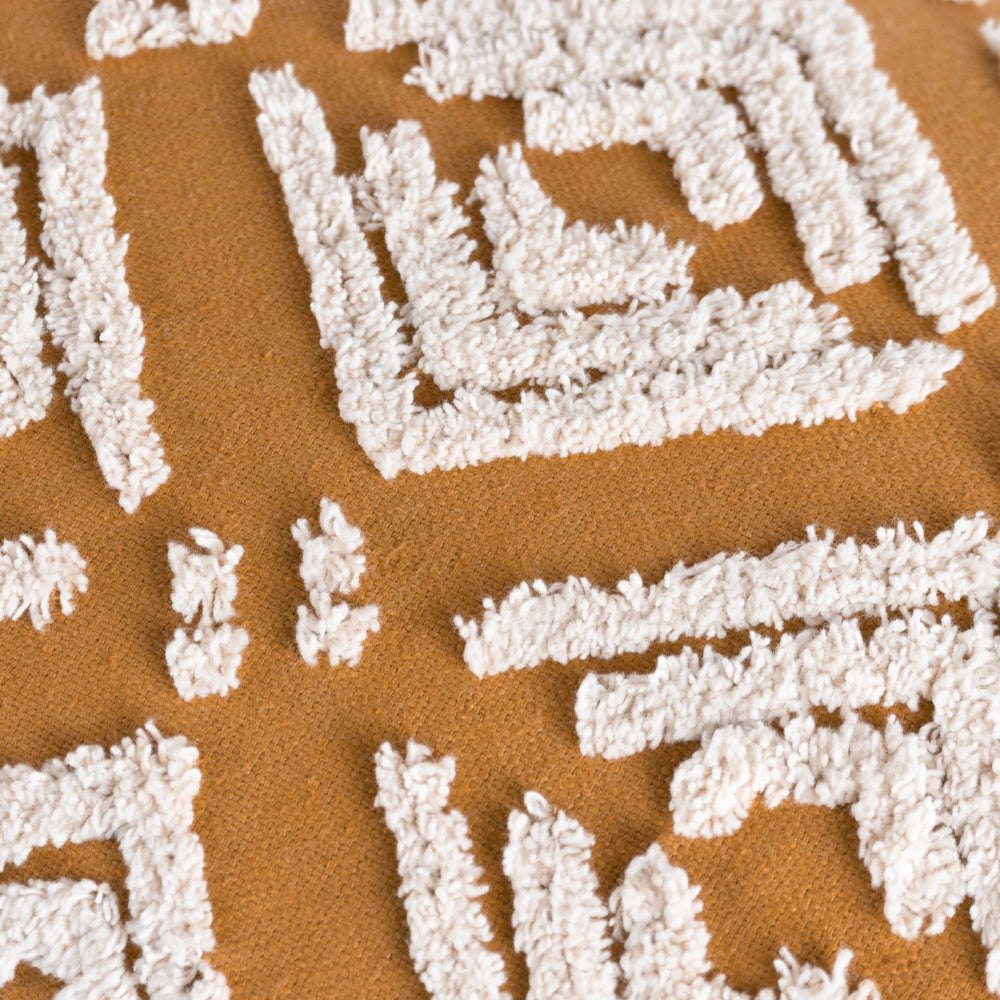 Taya Rectangular Cotton Tufted Cushion