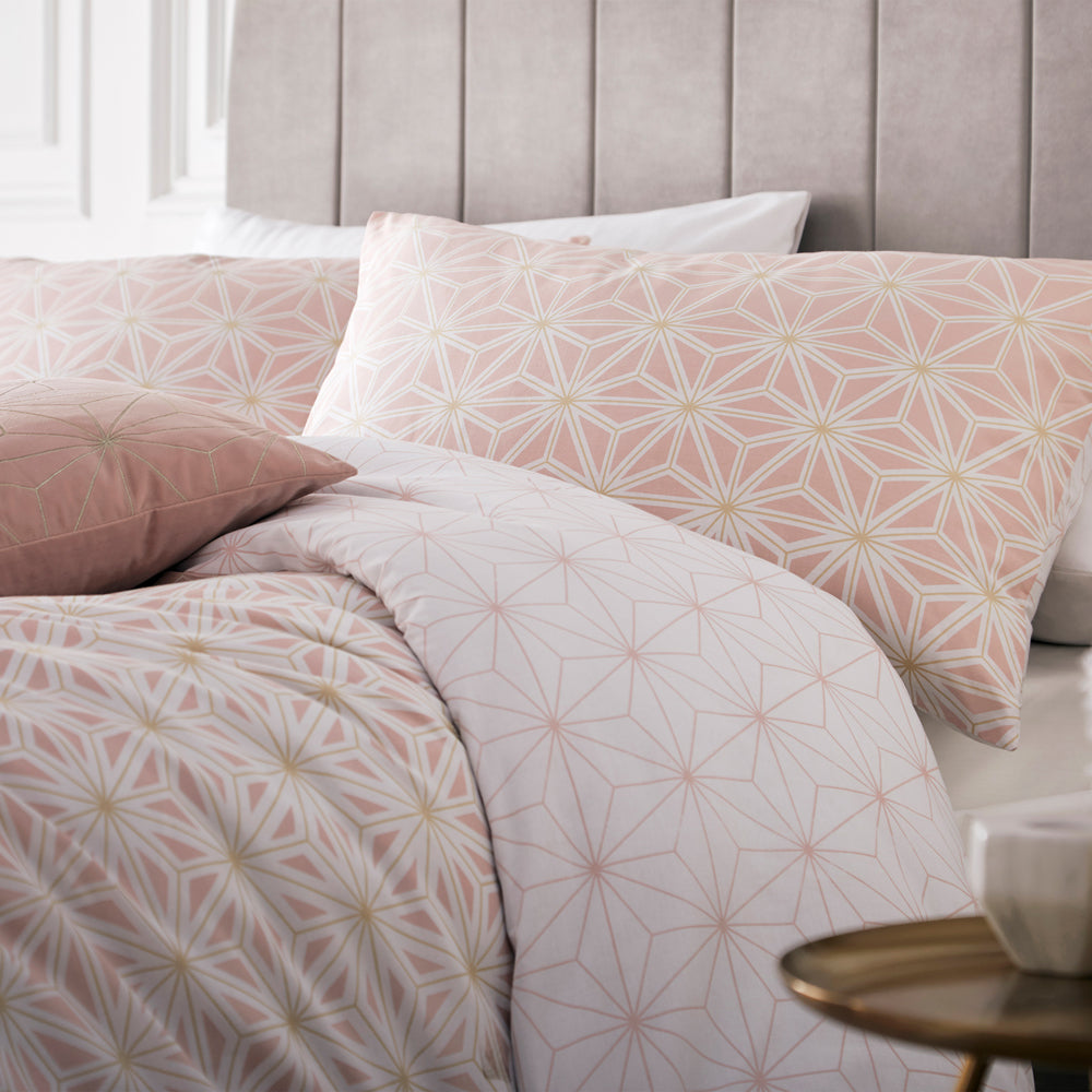 Tessellate Geometric Duvet Cover Set