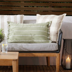 Tide Textured Stripe Outdoor Cushion