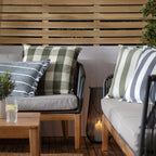 Tide Textured Stripe Outdoor Cushion
