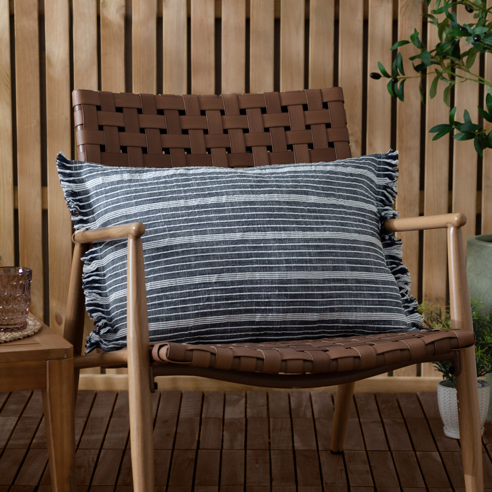 Tide Textured Stripe Outdoor Cushion