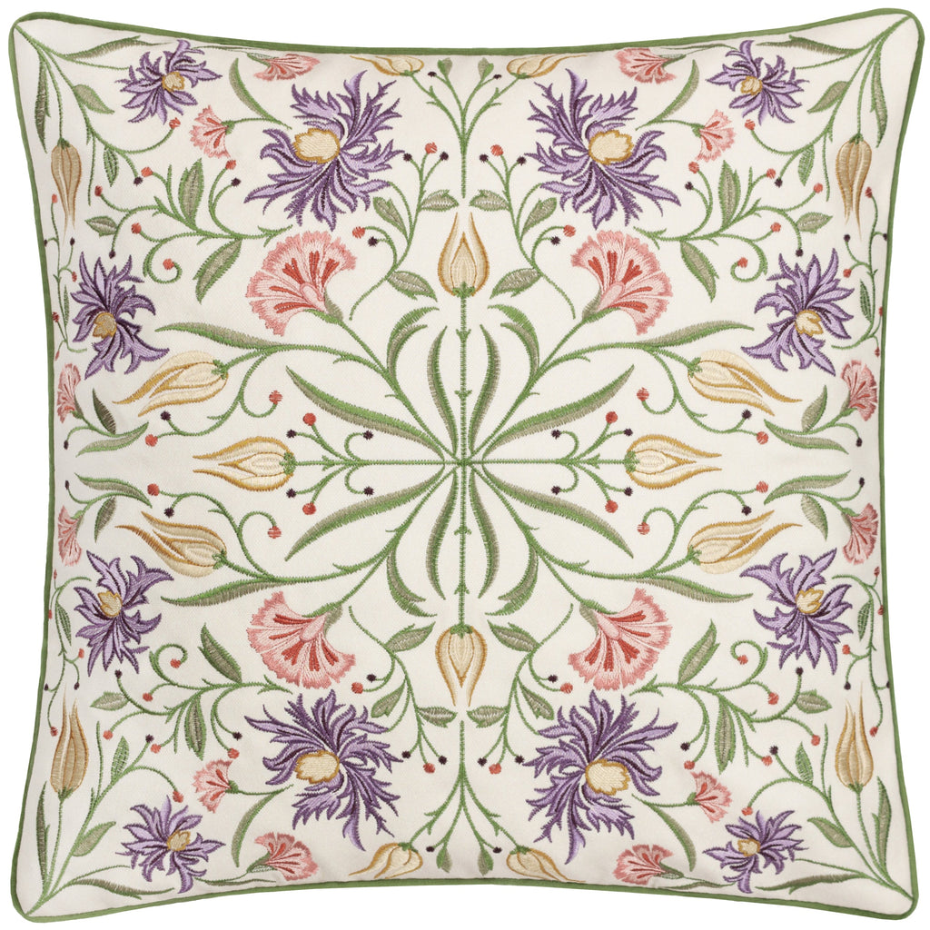 Tilda Embroidered Floral Cushion