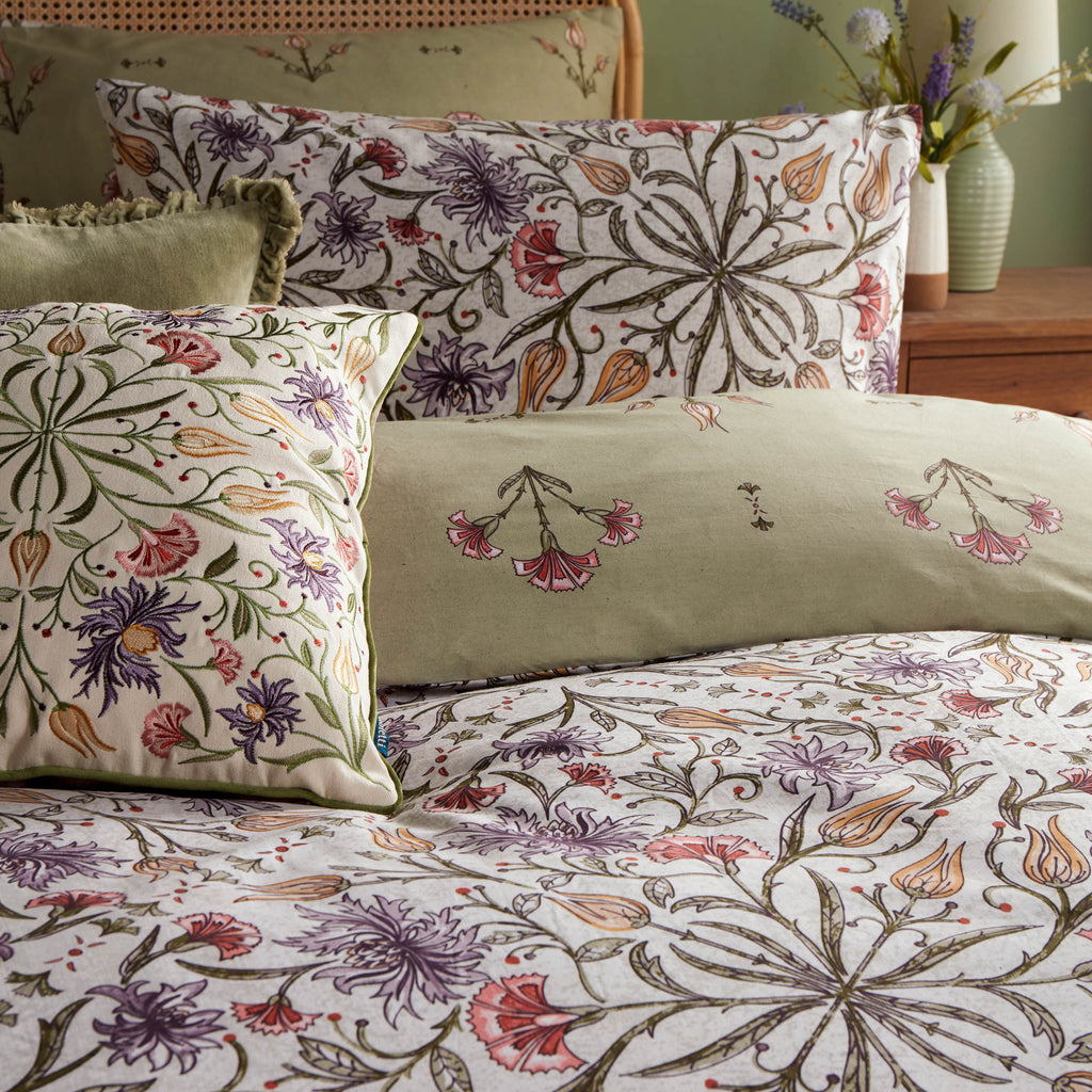 Tilda Floral Printed Duvet Cover Set