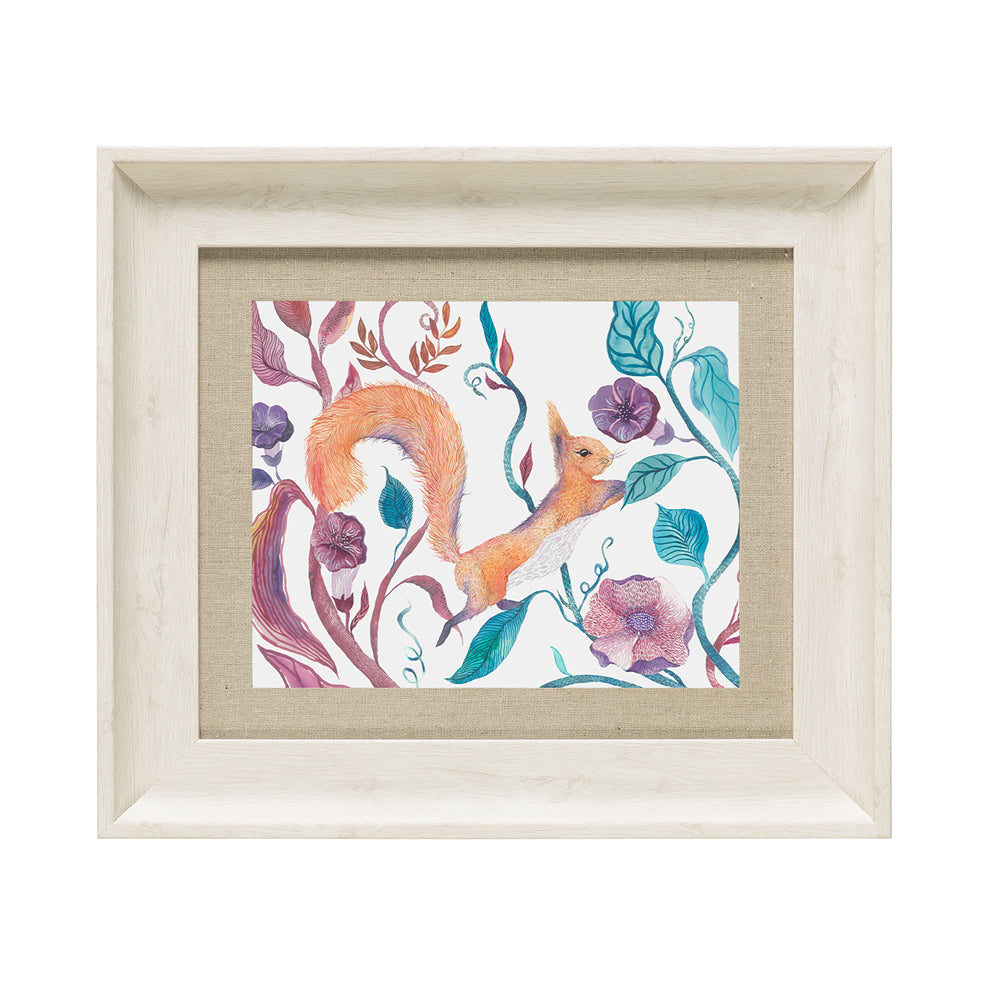 Timmy Squirrel Framed Print