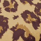 True Leopard Piped Velvet Cushion Multi
