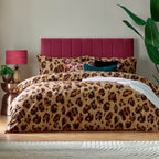 True Leopard Printed Duvet Cover Set