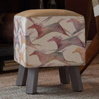 Dakota Printed Toby Footstool
