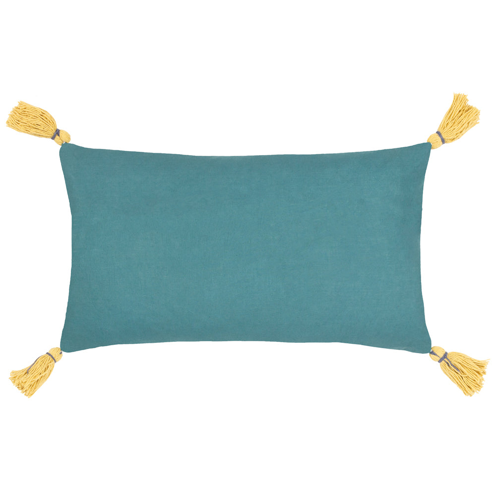 Traloa Floral Tasselled Cushion