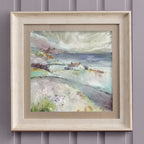 Tree Top Cottage Framed Print