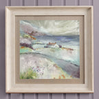 Tree Top Cottage Framed Print