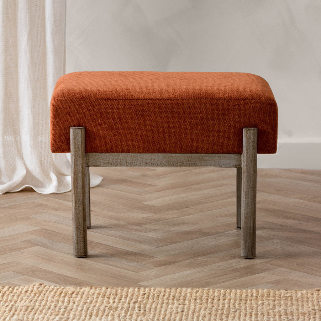 Trenton Wooden Footstool
