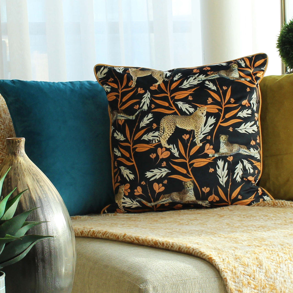 Tribeca Leopard Cushion