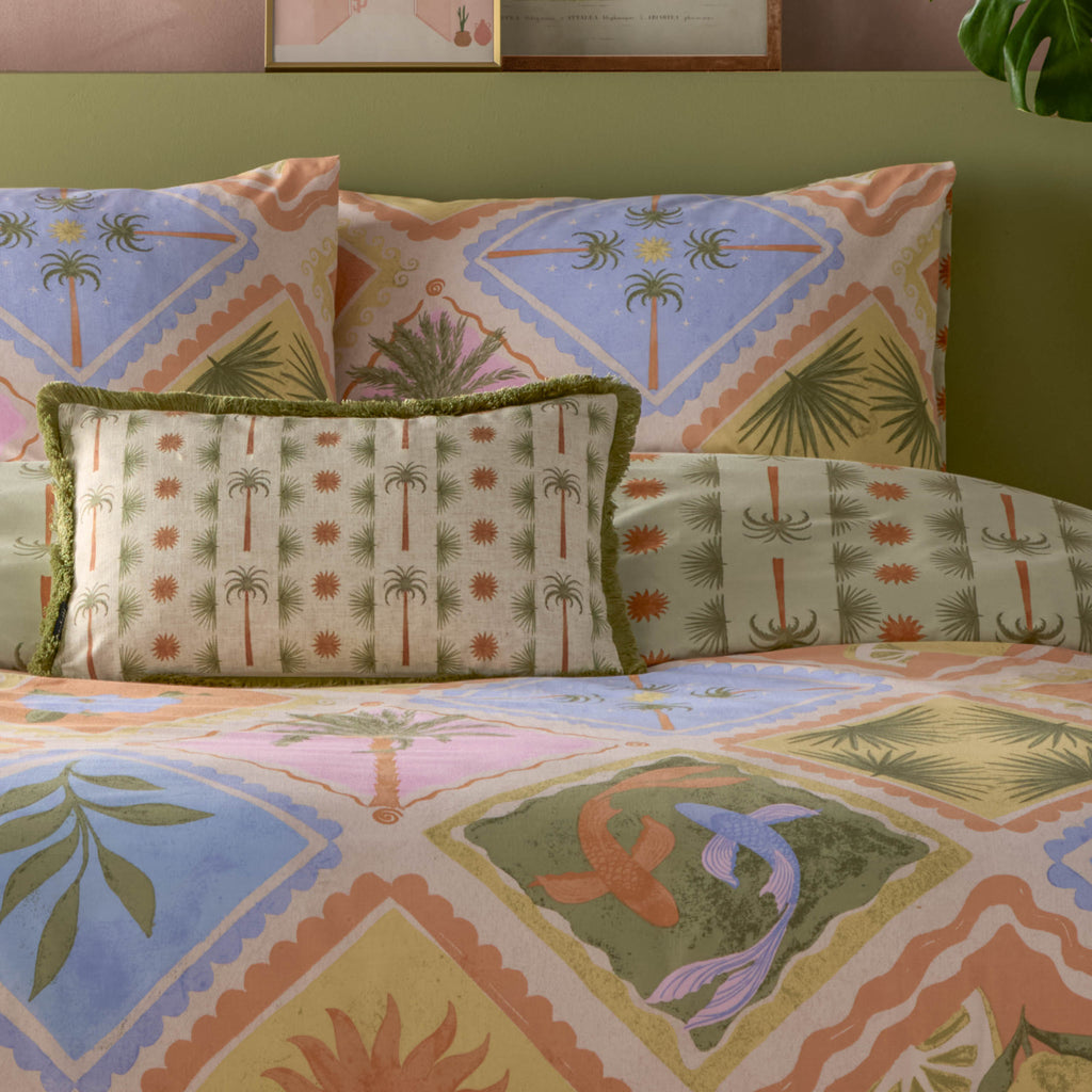 Tropicala Printed Duvet Cover Set