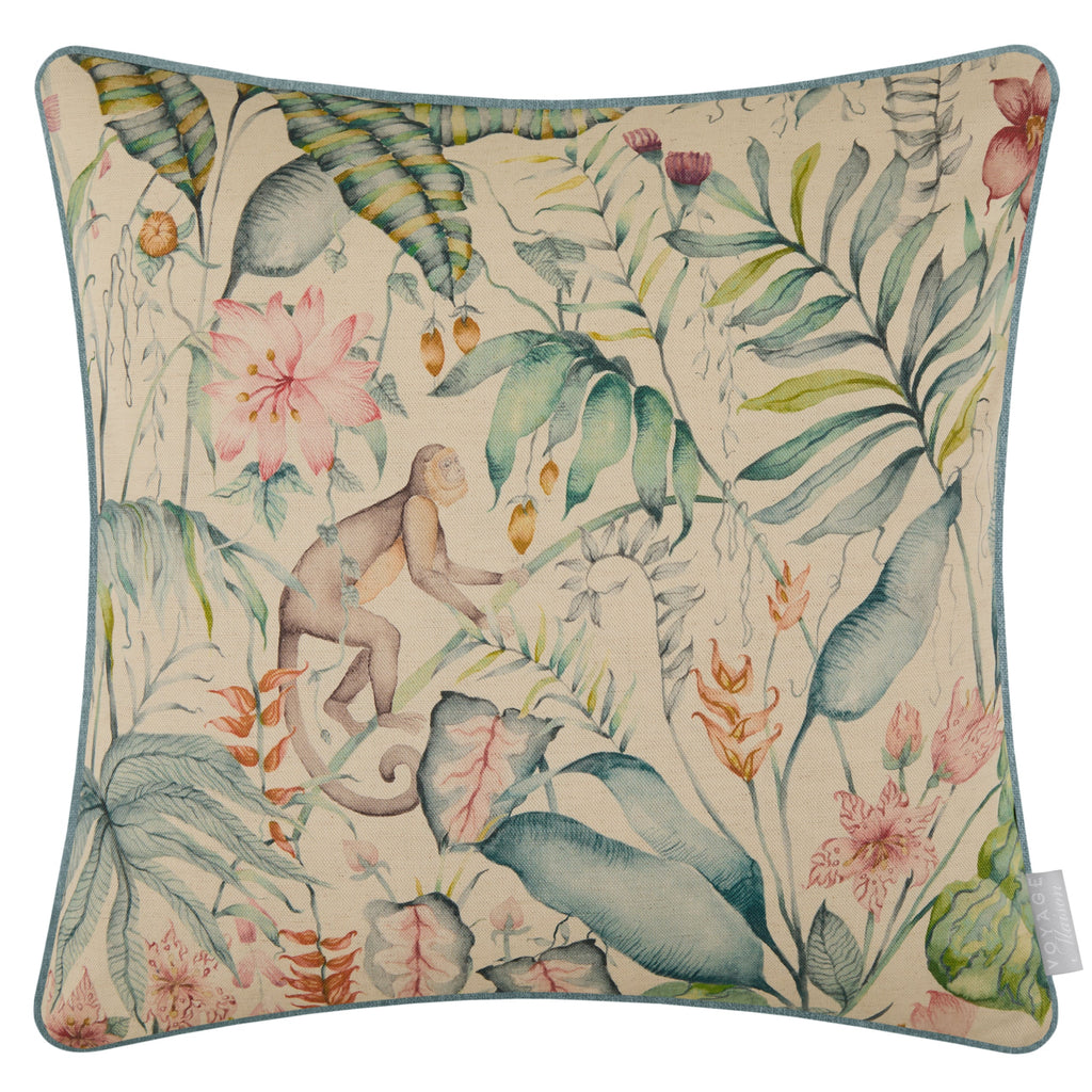 Tropical Utopia Printed Cushion