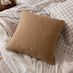 Tryfan Textured Cotton Cushion