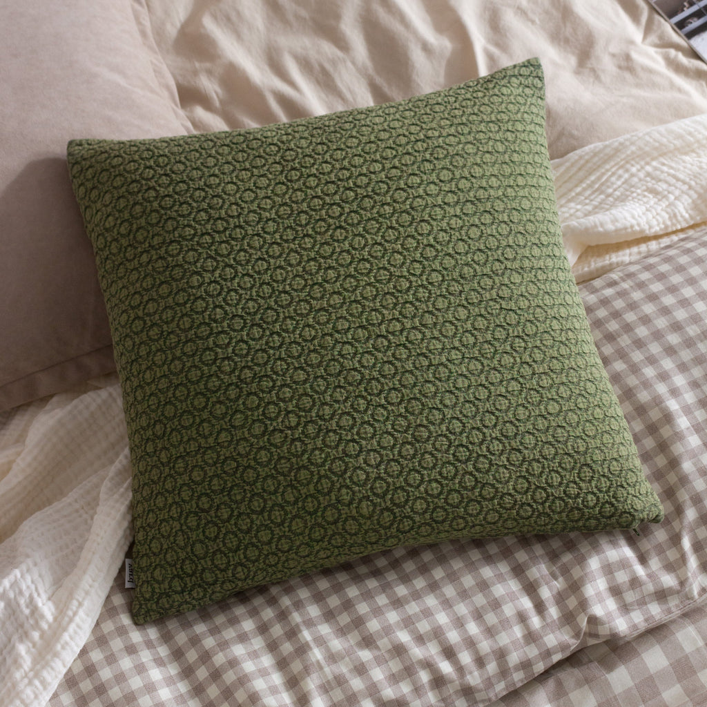 Tryfan Textured Cotton Cushion