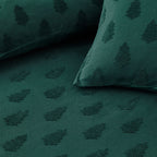 Tufted Tree Festive 100% Cotton Duvet Cover Set