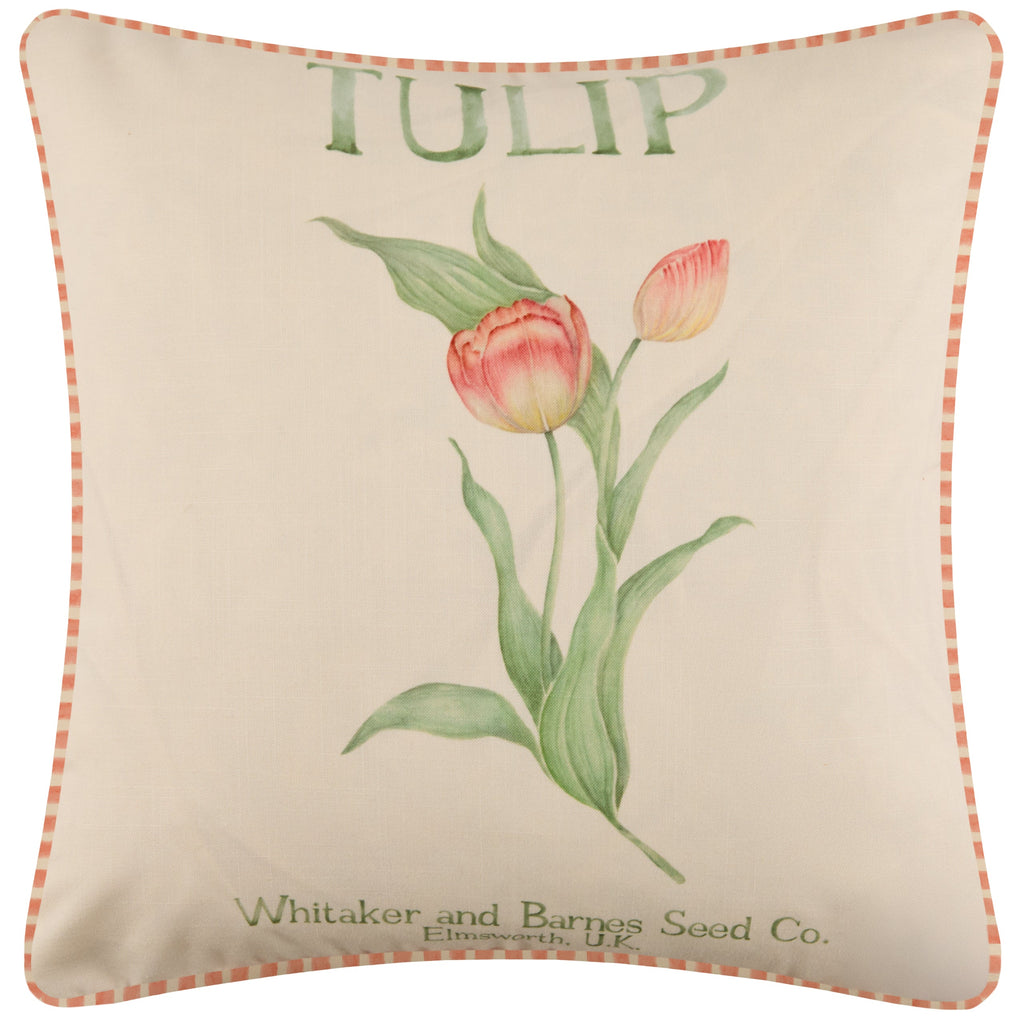 Tulip Printed Outdoor Cushion
