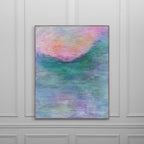 Tulla Hibiscus Framed Canvas