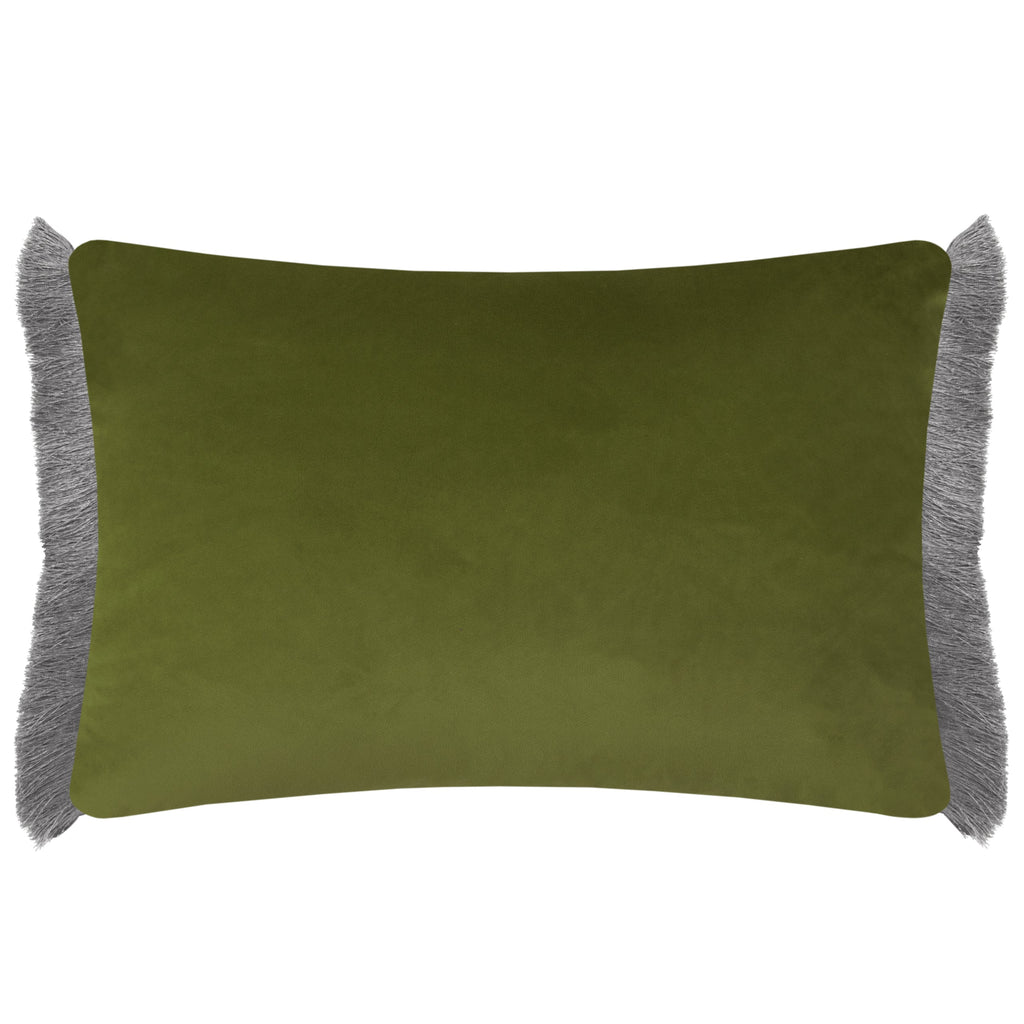 Tropical Utopia Printed Velvet Cushion