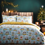 Twelve Days of Christmas Festive Duvet Cover Set