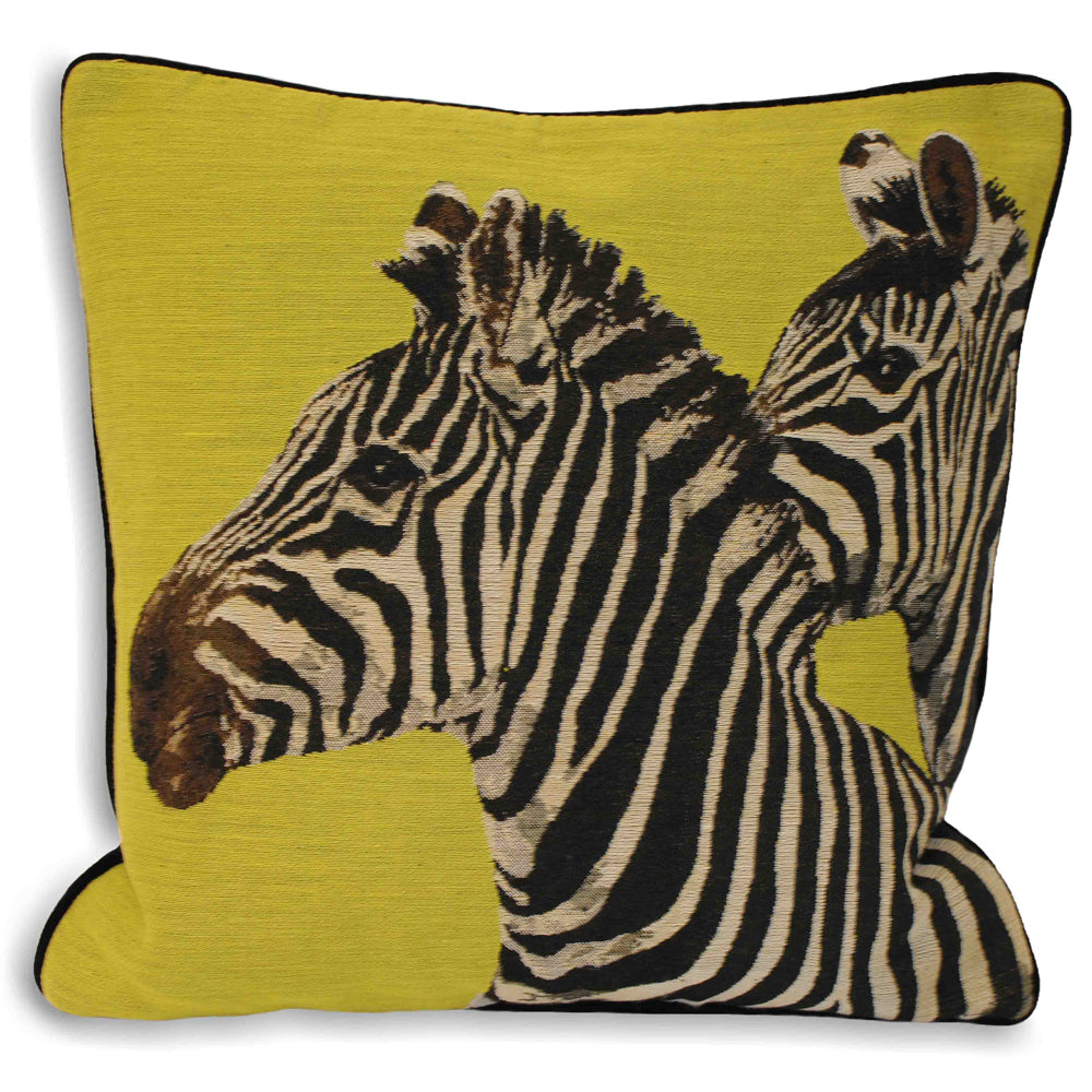 Twin Zebra Cushion