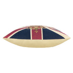 Union Jack Lion Crest Flag Tapestry Cushion