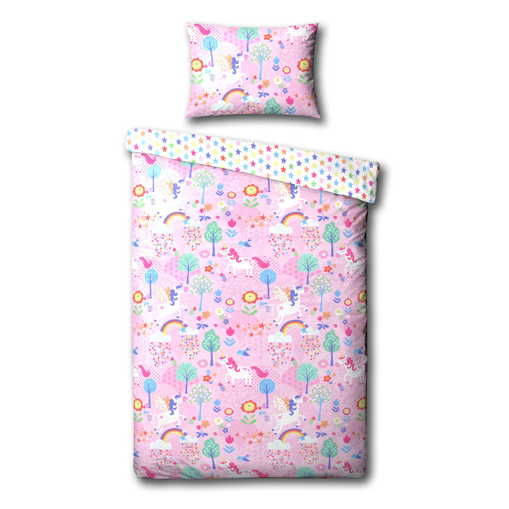 Unicorn Kids Duvet Cover Set